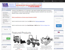 Tablet Screenshot of newoldmanuals.com